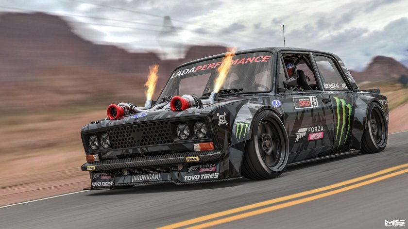 ВАЗ 2106 Кен блок