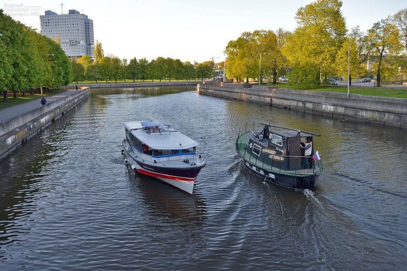 Речные прогулки в Калининграде
