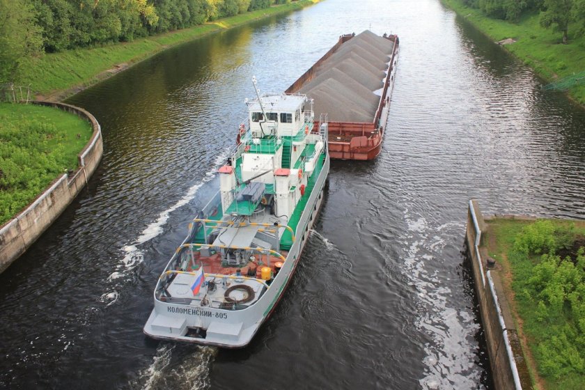 Буксир толкач Коломенский 805