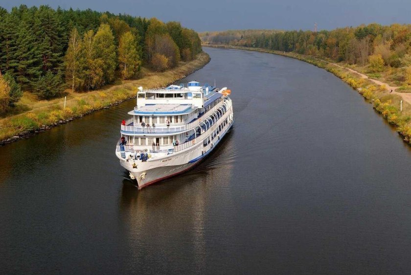 Волга судоходная река