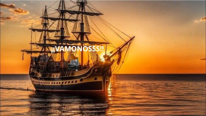 Корабль море