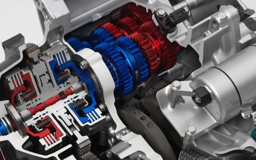 Honda dual clutch transmission