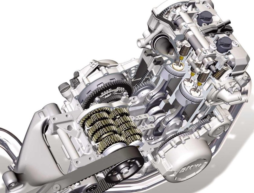 Двигатель BMW f800gs