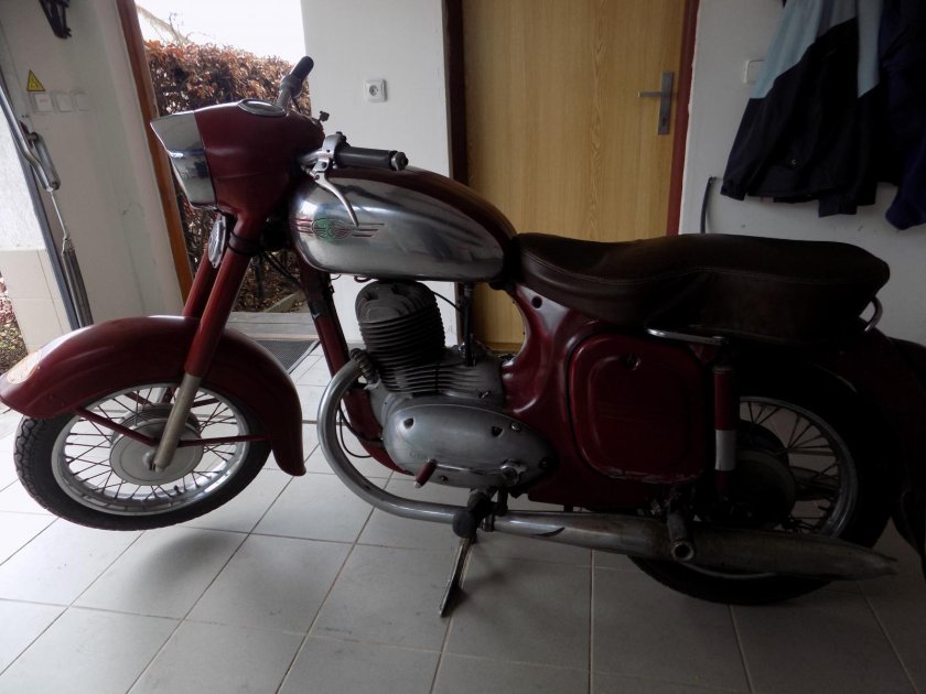 Jawa 250 Typ 353 мотоцикл