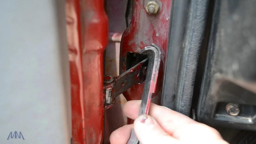 Ремкомплект двери Москвич 2141