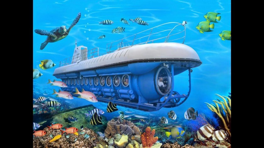 Подводный Батискаф субмарина