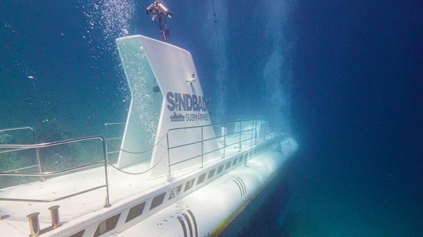 Затонул батискаф в хургаде