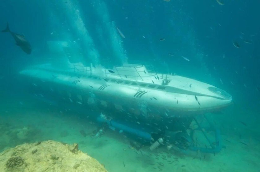 Затонувший батискаф