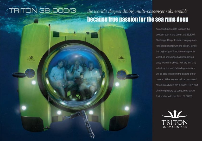 Батискаф подводная лодка