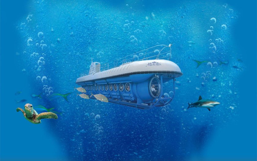 Подводный Батискаф субмарина