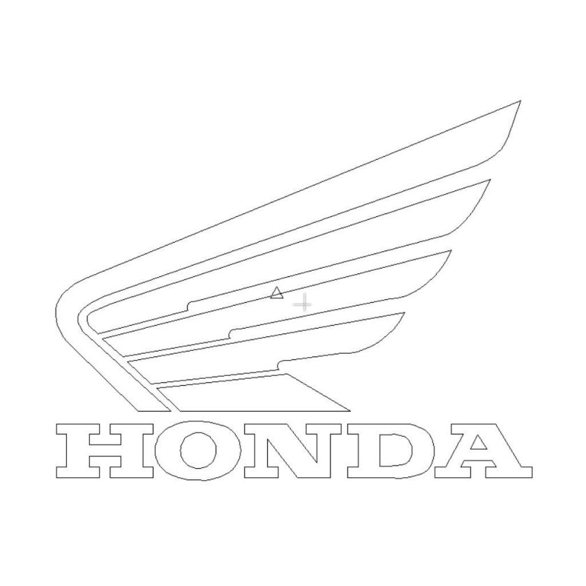 Трафарет на хонду дио