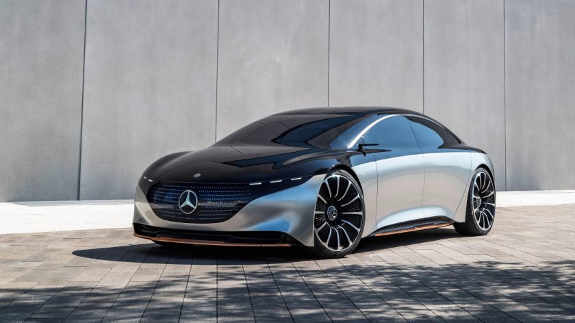 Mercedes benz vision eqs