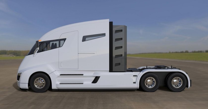 Грузовик tesla semi-truck