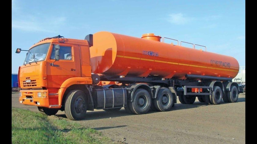 КАМАЗ 6460 бензовоз