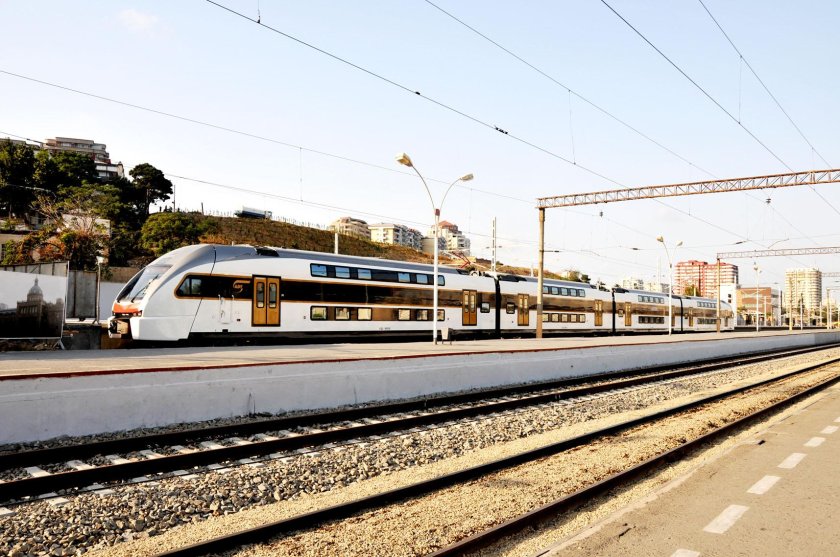 Электропоездов Сумгайыт-Баку