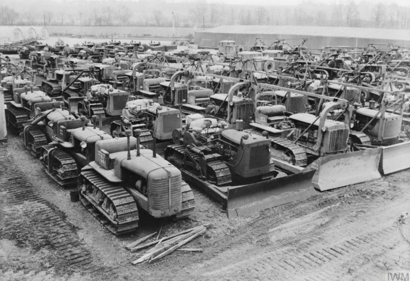 Челябинский тракторный завод 1933 г