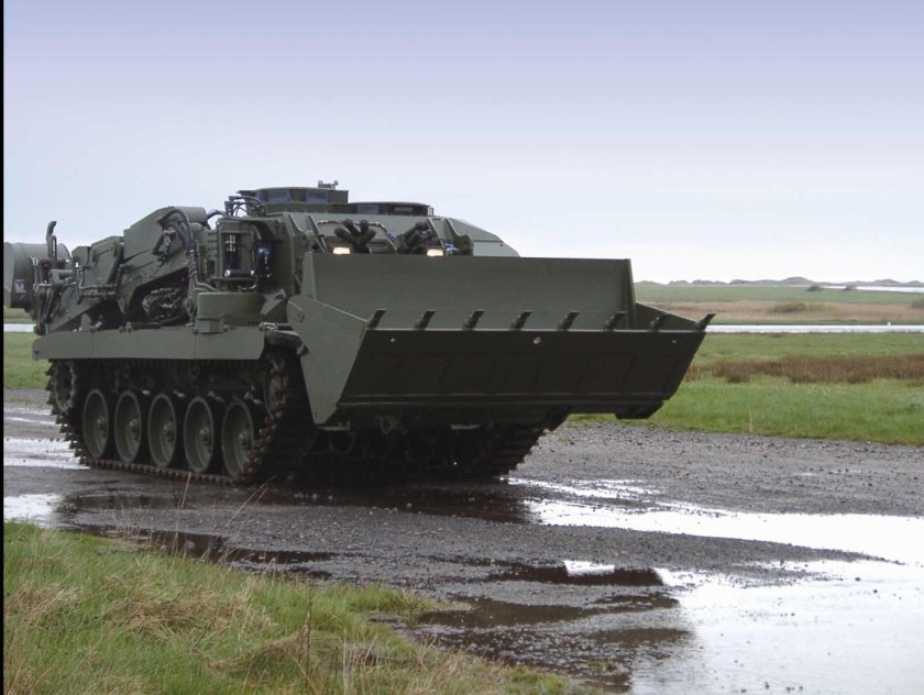 Бронированная машина разминирования БМР-3ма