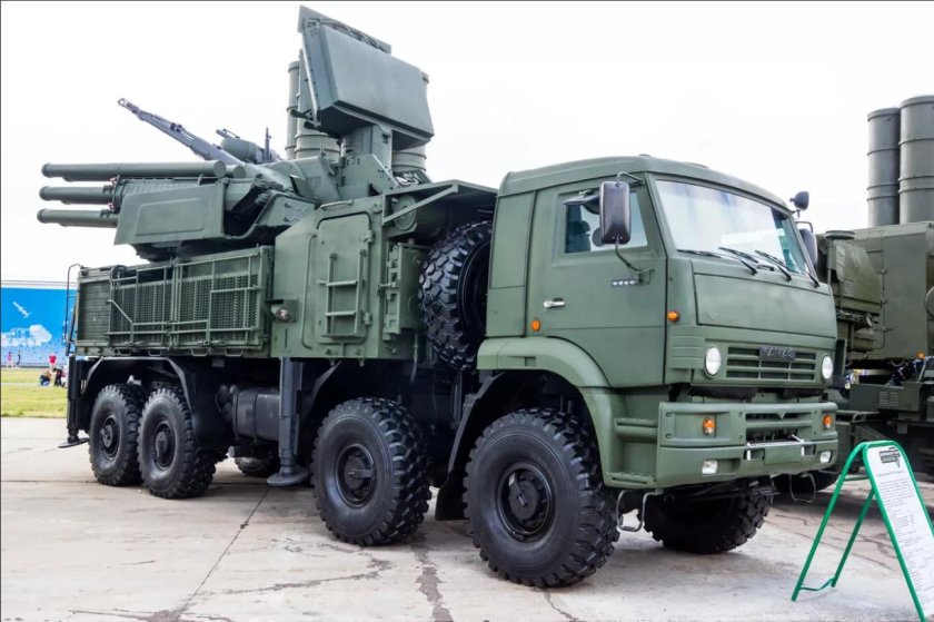 Панцирь-с1 зенитно-ракетный комплекс