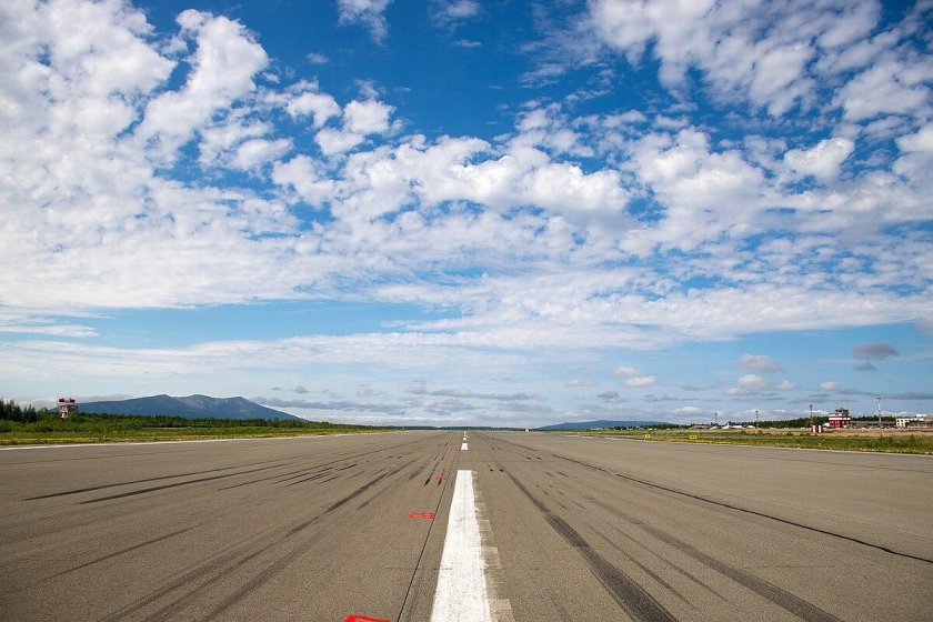 Аэропорт Магадан ВПП