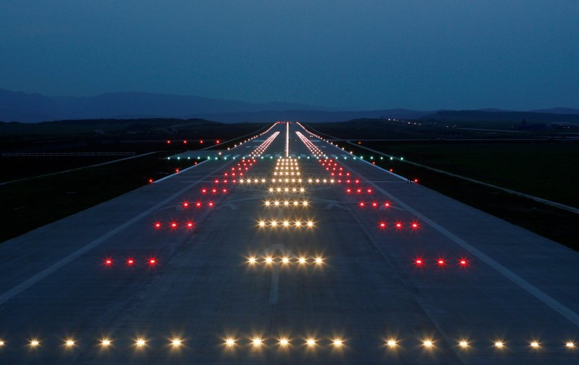 Огни взлетной полосы