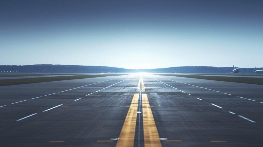 Взлетно посадочная полоса аэропорта
