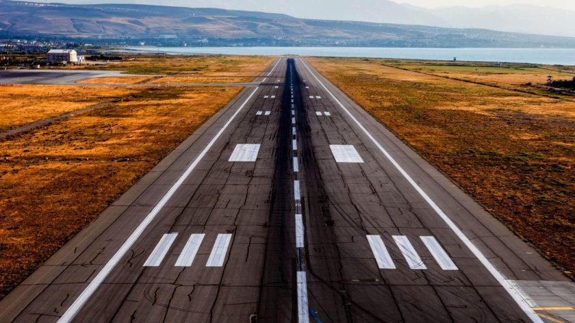 Airport runway