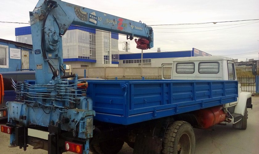ГАЗ 3307 С КМУ