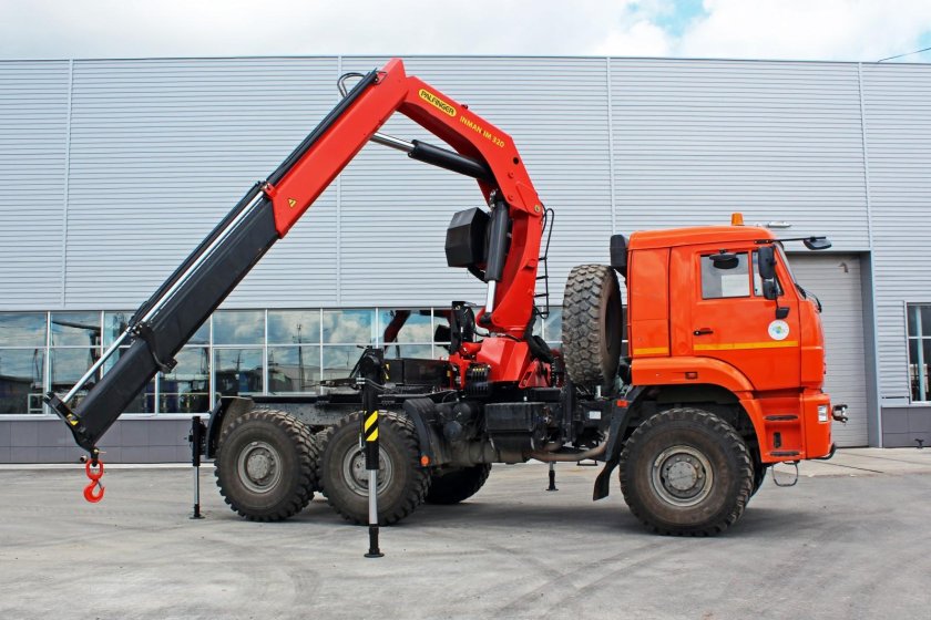 КАМАЗ 65221 С КМУ