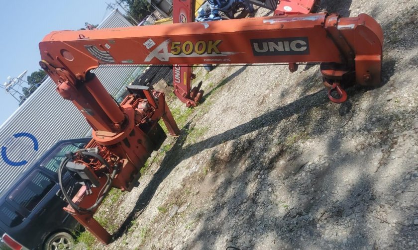 Кран манипулятор unic ura-343rk