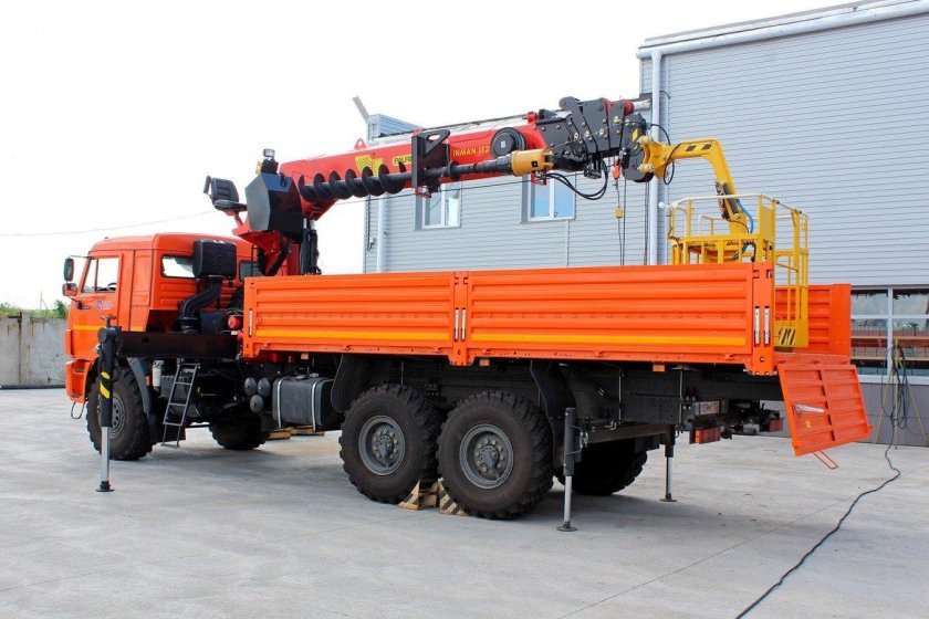 КАМАЗ 43118 С КМУ ИТ 200