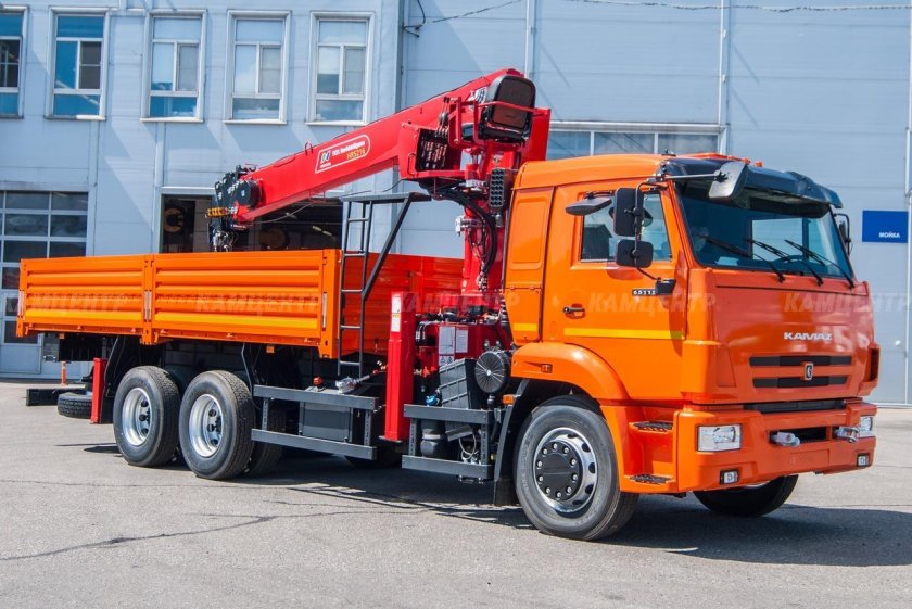 Кран манипулятор камаз
