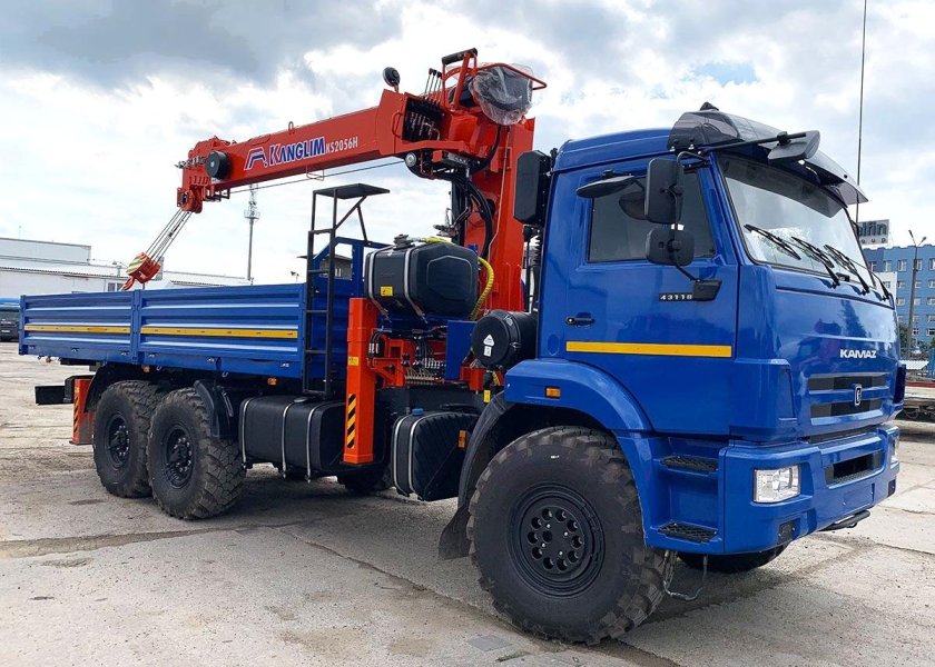 КАМАЗ 43118 С КМУ