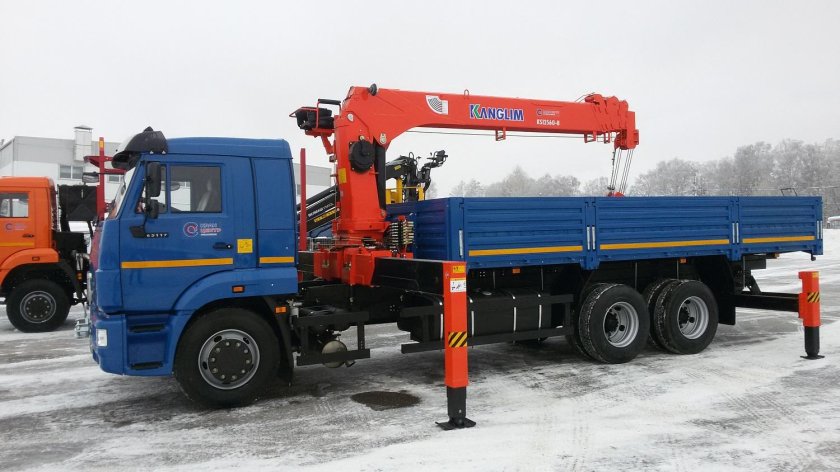 КАМАЗ 65117-48 С КМУ Канглим 1256