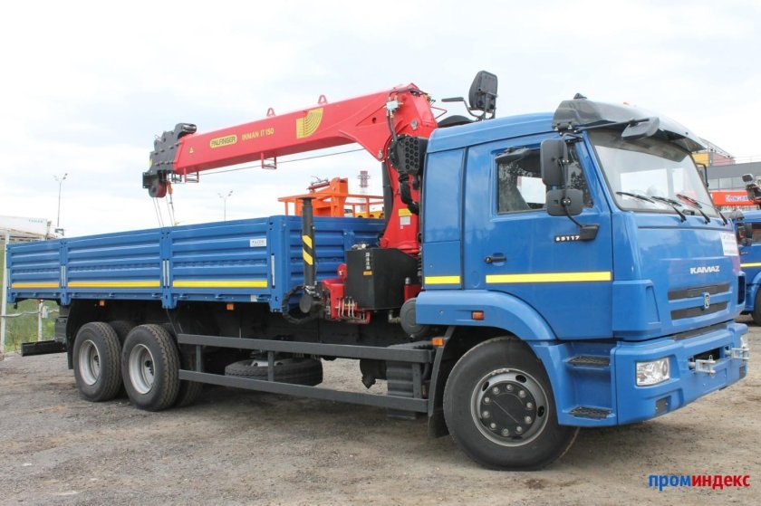 КАМАЗ 65117 С КМУ Inman it 150