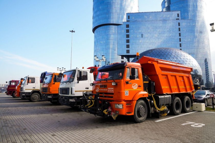 Вакуумная подметально уборочная машина