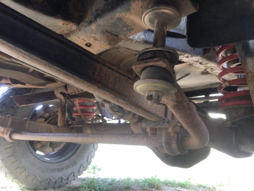 Шимми на УАЗ Патриот