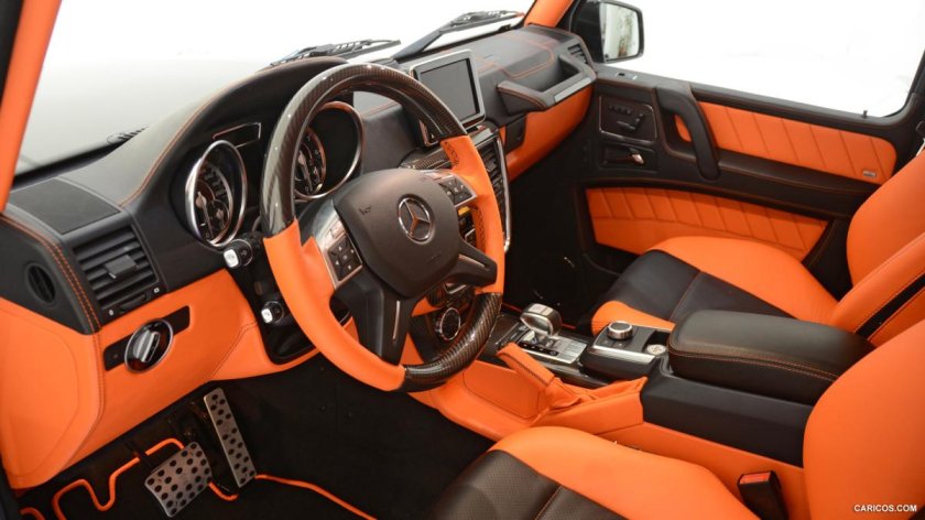 Мерседес Гелендваген Брабус салон