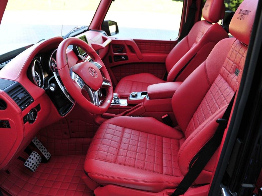 Mercedes Benz g63 AMG Brabus салон