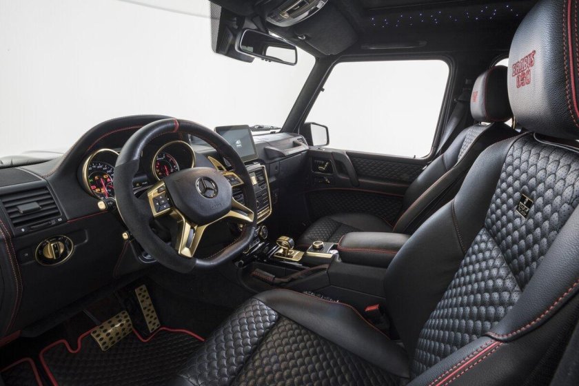 Mercedes Benz g63 AMG Brabus салон