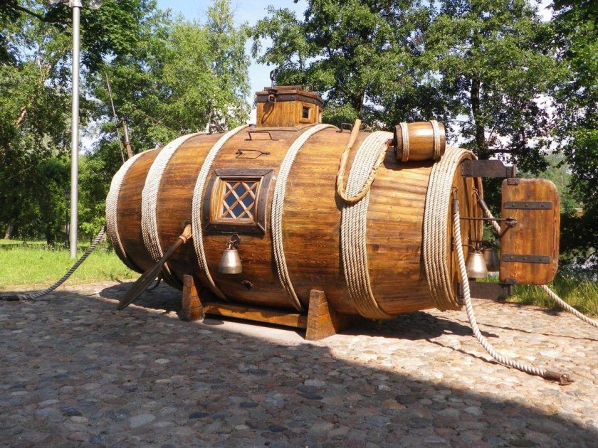 Первая подводная лодка в Сестрорецке