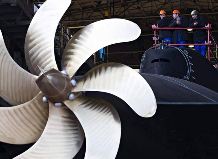 Винт подводной лодки Борей