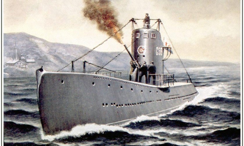 Подводная лодка ВОВ 1941-1945 СССР