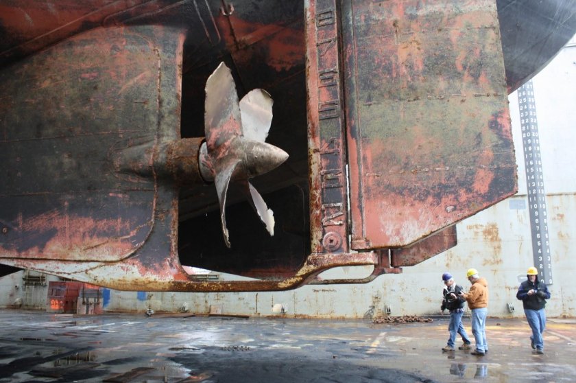 Гребной винт АПЛ акула