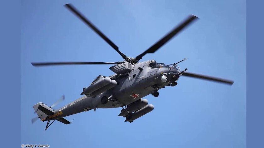 Ми-35 вертолет