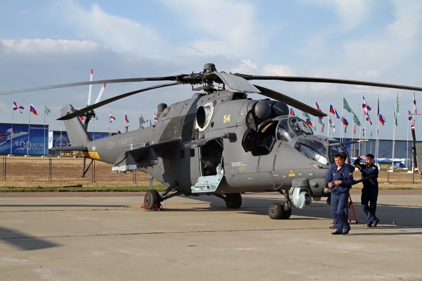 Ми-35м вертолёт