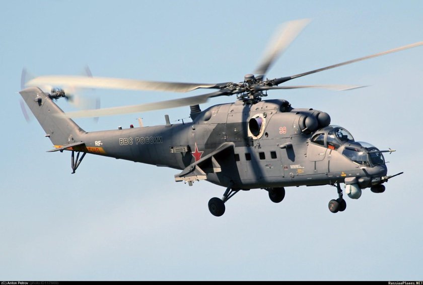 Ми-35 вертолет