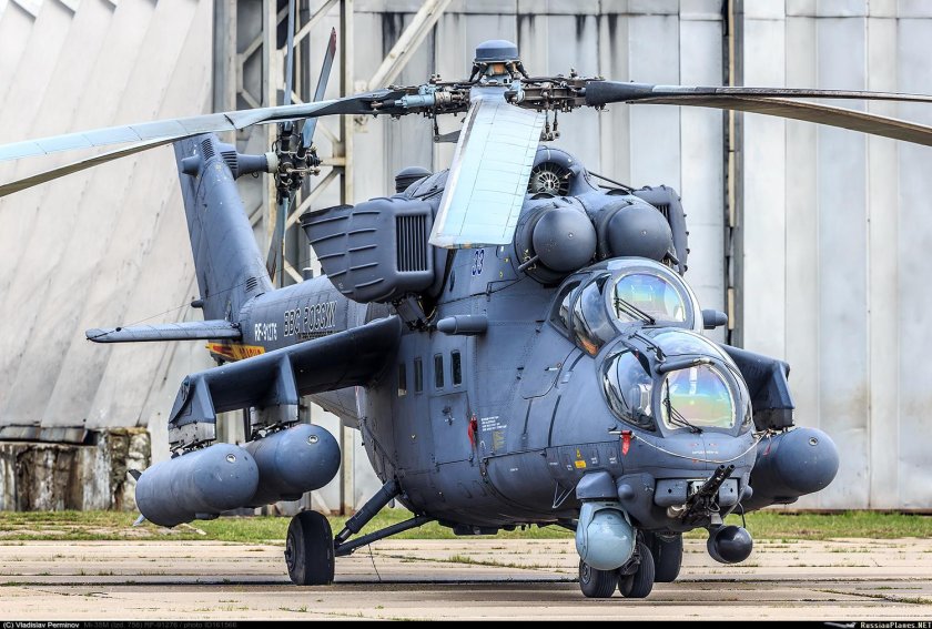 Ударный вертолет ми-35п