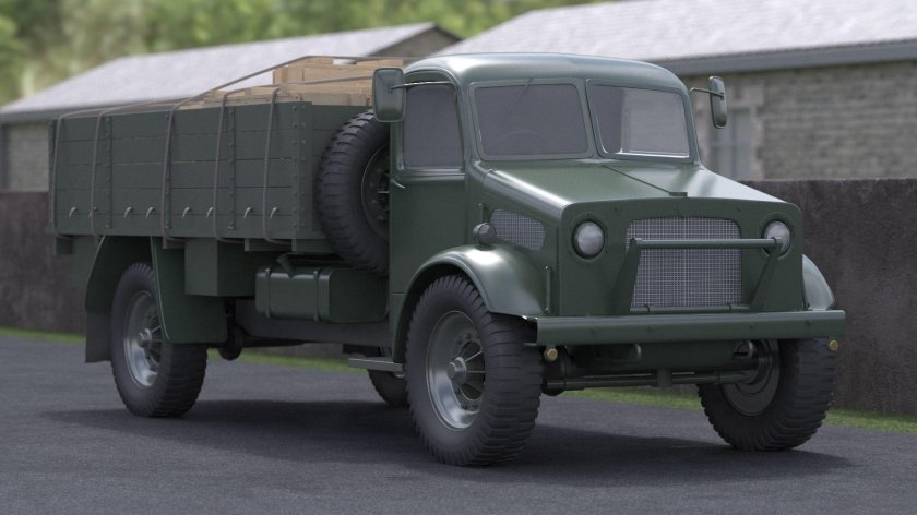 Бедфорд грузовик военный