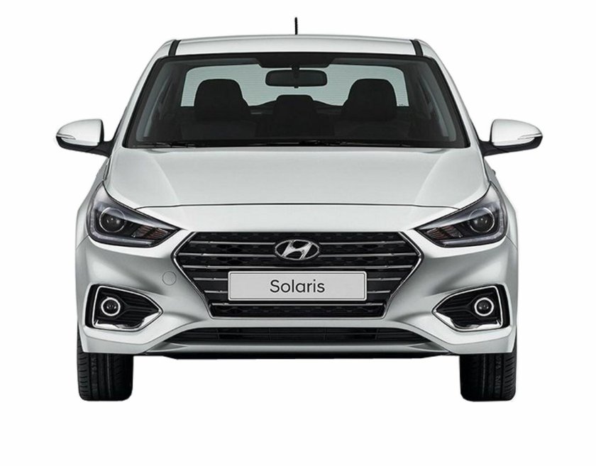 Hyundai Solaris 2019 спереди