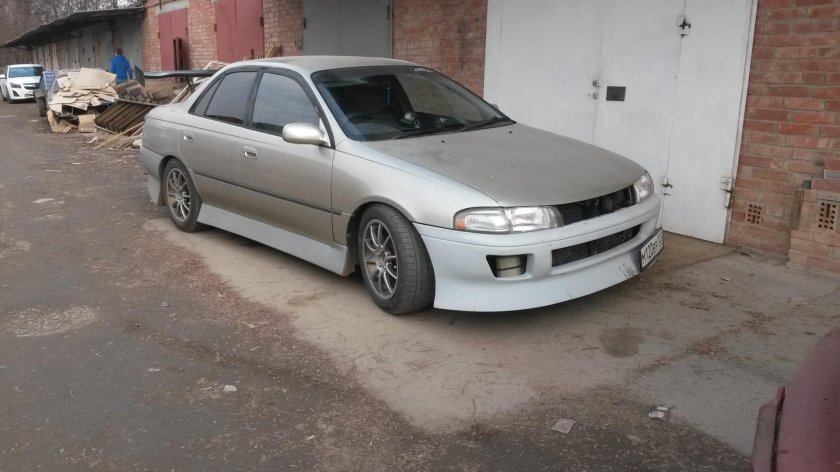 Тойота Карина улыбка тюнинг